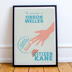 Citizen Kane, Orson Welles, alternative movie poster, cult movies, Quarto Potere