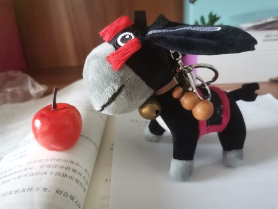 Plush Keychain Doll Grandmaster of Demonic Cultivation Wuxian Small Apple Donkey