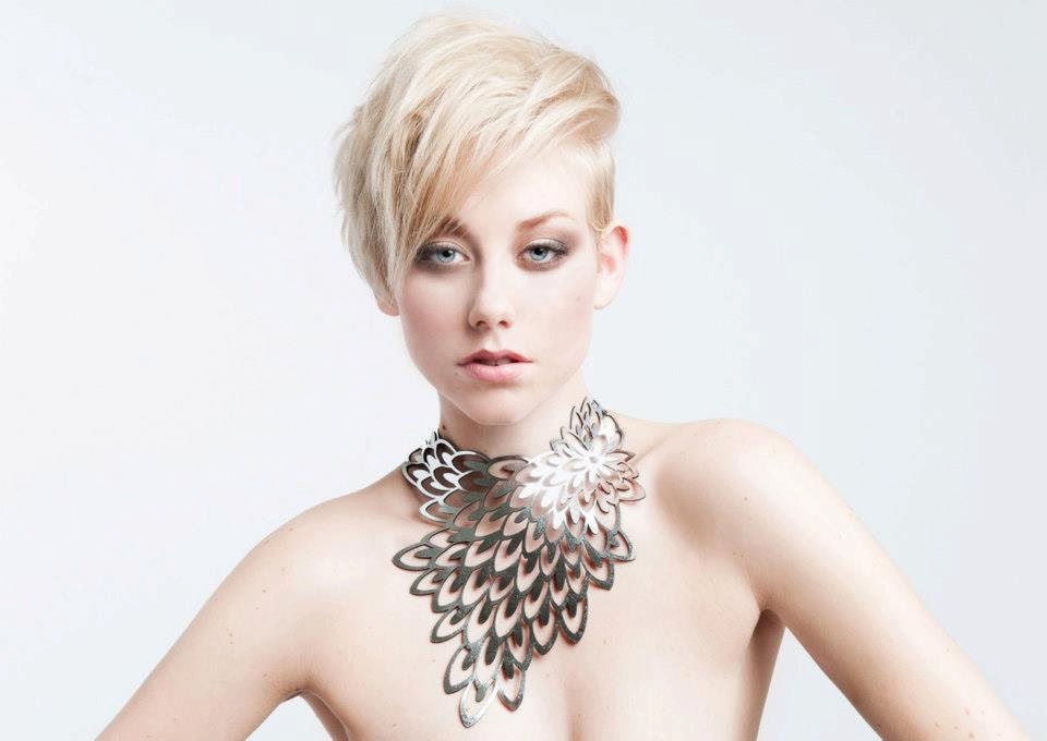 Peacock shop statement necklace