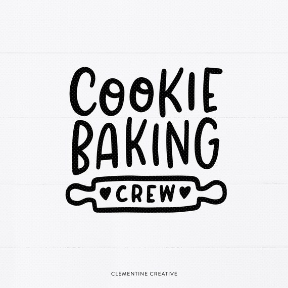Cookie Baking Crew Svg Christmas Baking Svg Christmas Etsy