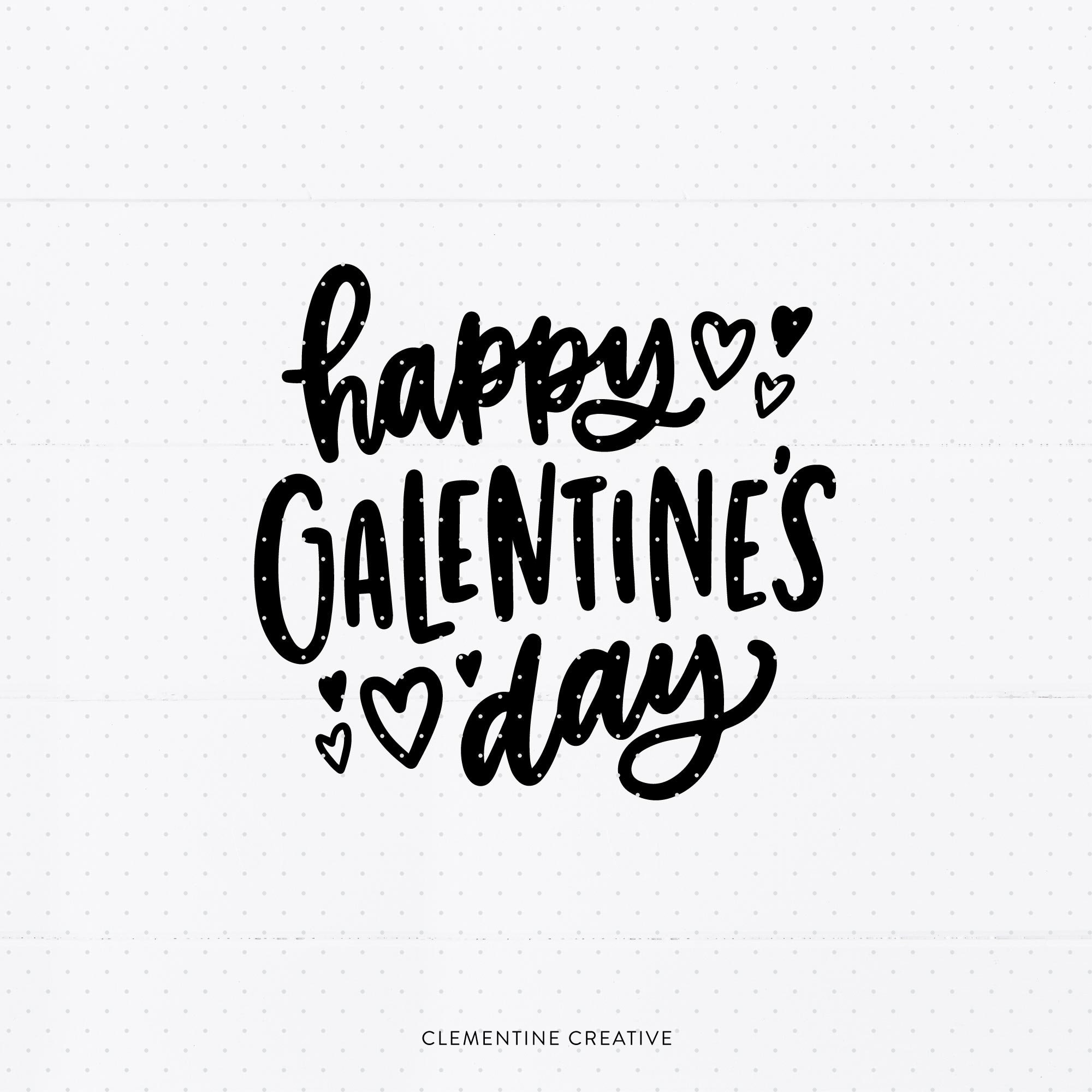 Feliz Día de Galentine SVG / Galentine's Day Cut File | Etsy