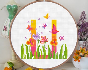 Modeles Aiguille De Poincon Et Point De Croix Par Altexdesign