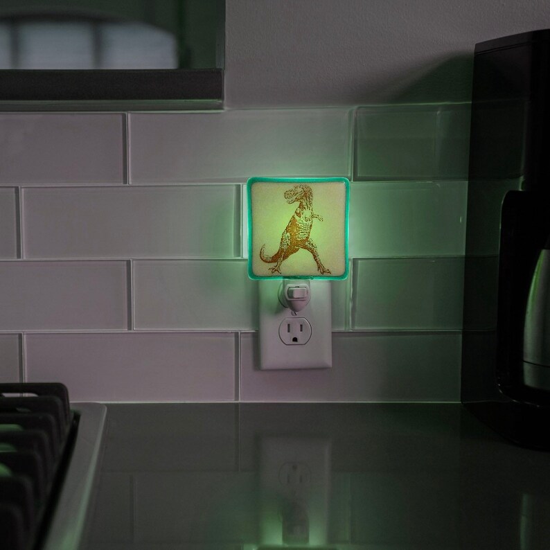 t rex night light