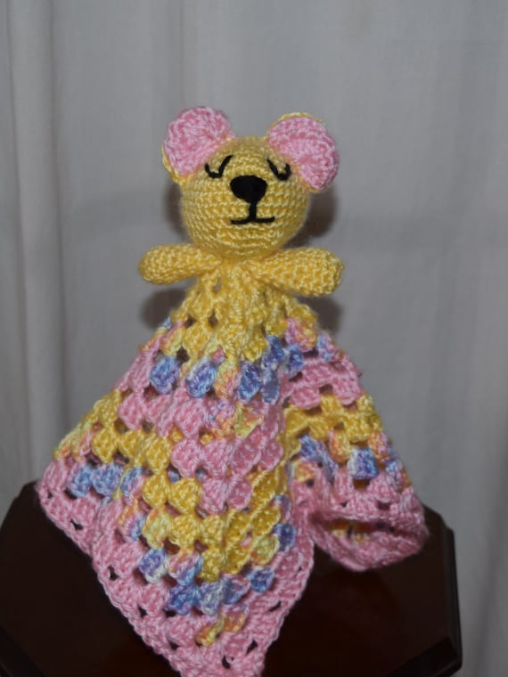 teddy bear security blanket
