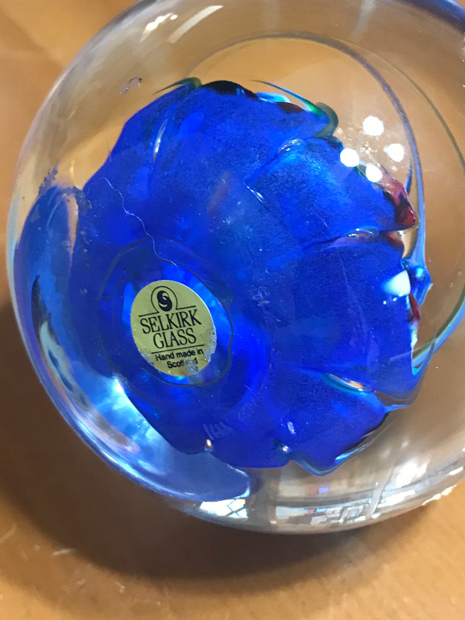 Selkirk Scotland Exquisite Paperweight Etsy