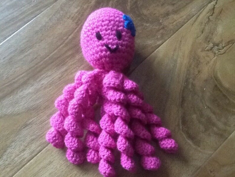 Crochet Octopus for Premature Baby Comforter Baby Shower Etsy