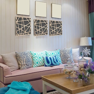 Soundproofing wall hangings acoustic decorative panel sound absorbing soundproofing tiles schallabsorber foam wall slat 3d wall panels