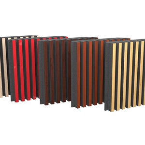 Acoustic corner bass trap Comb-takes away the echo, removes reverberation 19.7x19.7x4.05 inch