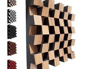 Sound proof panels, acoustic panels,absorbing panel, bass trap, sound diffuser, sound panels, acoustic wall panel 20&#39;&#39;x20&quot;x4&quot;