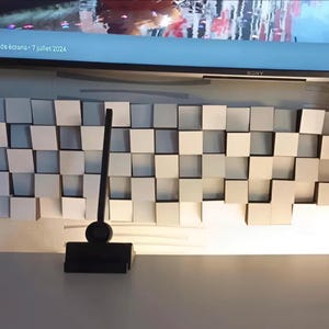 Foam acoustic decorative panel, Sound absorbing - Soundproofing tiles, Schallabsorber, 3d wall panels - Soundproofing wall hangings