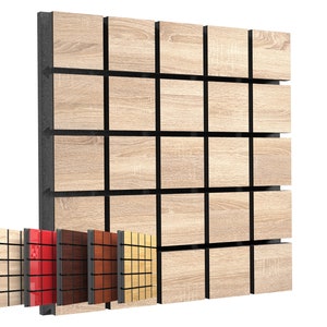 Acoustic treatment schallabsorber soundproofing tiles foam wall panel wall acoustic decorative panel Acoustic diffuser bass traps
