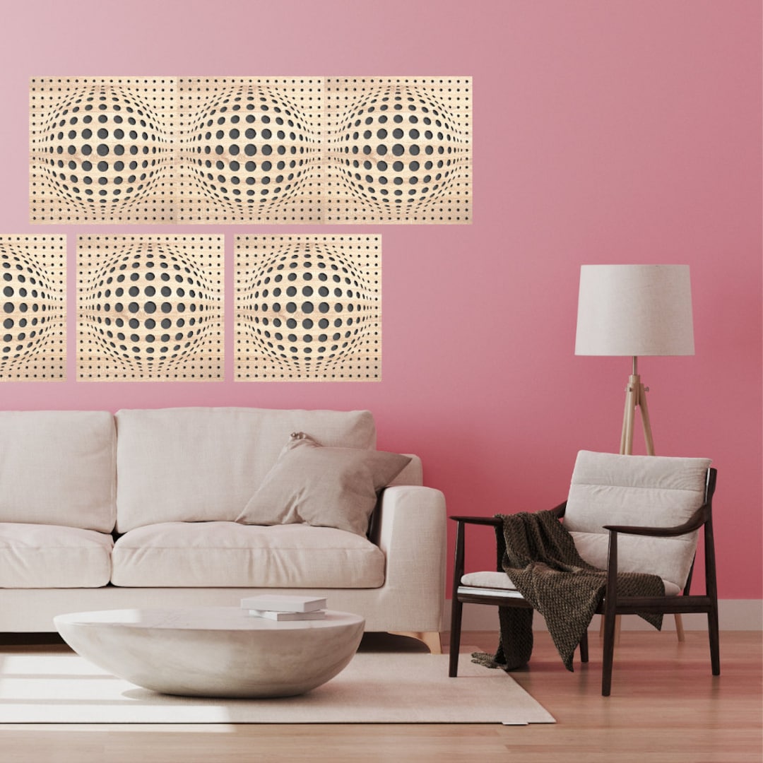 Acoustic Decorative Panel Sound Absorbing 3d Panels Sound Absorption ...