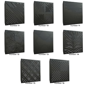 Soundproof panels acoustic wall panel sound panels absorb gift for musician sound diffuser panel acoustic treatment sound panels