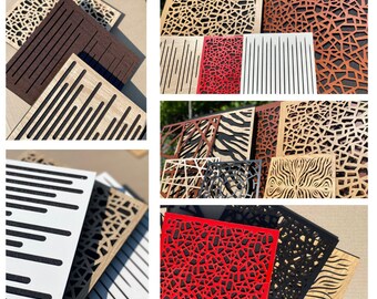Kunst aan de muur houten panelen, houten panelen, houten wandpanelen, houten paneel, lamellenwandpaneel, akoestische paneelkunst, plafonddecor, accentwandpanelen