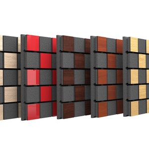 3d wall panels, studio soundproof panel, wood wall panels, wooden slat wall panels, soundproofing bass trap, sound diffuser, acoustic panels