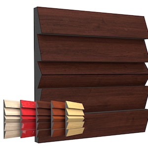 Wood acoustic panels, slat wall panel, wooden wall panels, sound diffuser panel wall art, 3d home cinema panels, sound diffusion wall decor