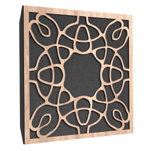 Acoustic panel art, slat wall panel, acoustic panel, bass traps, 3d wall panels, acoustic foam, studio panel, wall acoustic panels