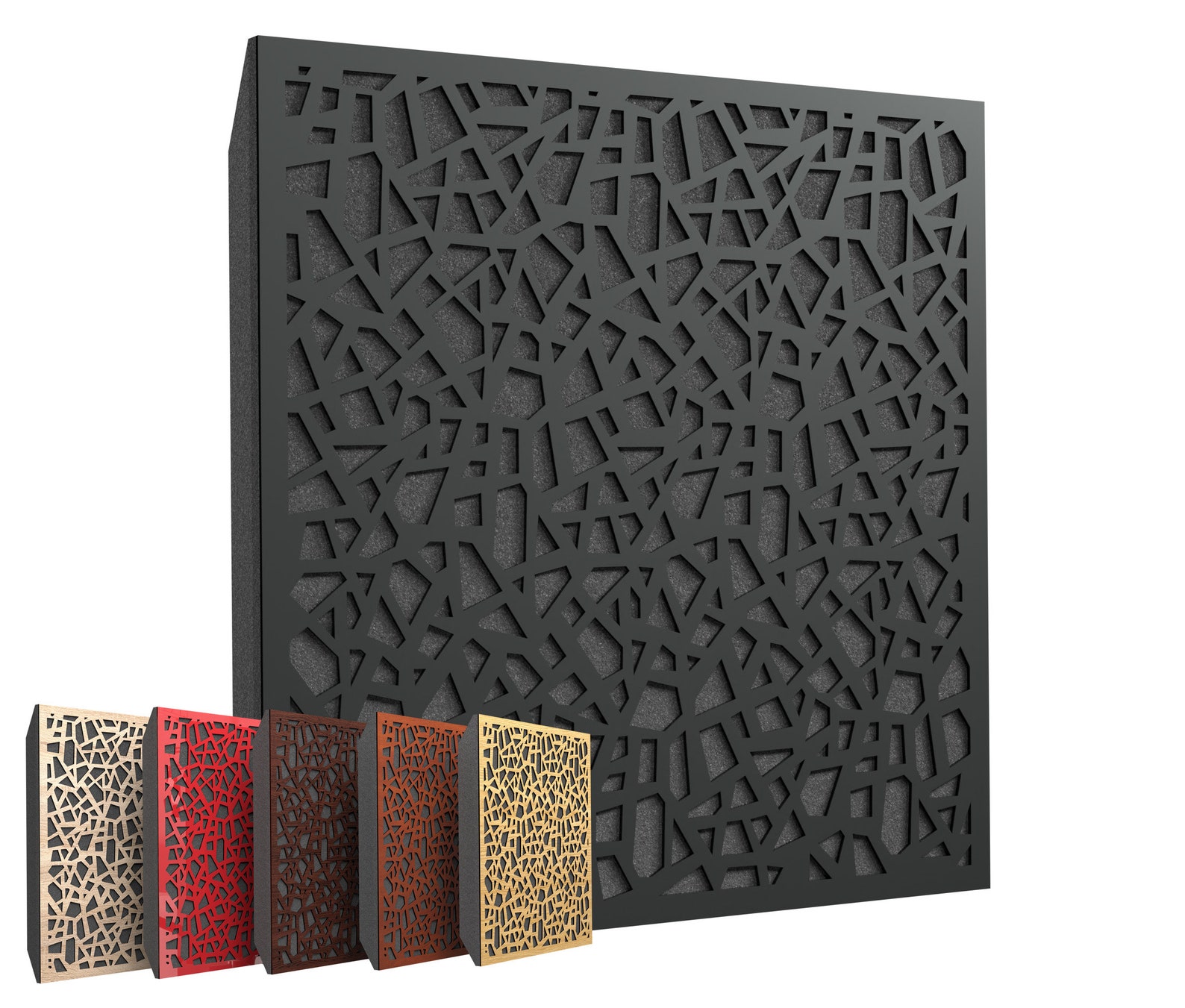 Sound Absorption-diffuse Acoustic Ecosound Ecoart Soundproofing Panel ...