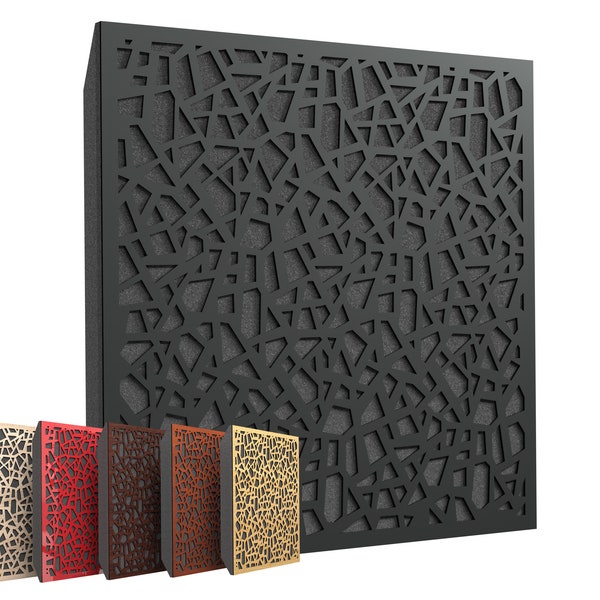 Sound Absorption-Diffuse Acoustic Ecosound Ecoart soundproofing panel