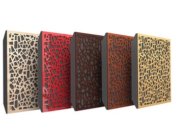Sound Absorption-Diffuse Acoustic Ecosound Ecoart soundproofing panel