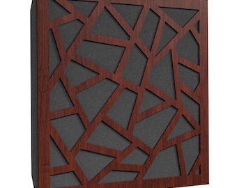 Akustisches Paneel für die Wand, Schallabsorbieren, Paneele für Kino, Acoustic Panel Art, Lamellenwandpaneel, Holzwandpaneele, Acoustic Paneel, Schallschutz
