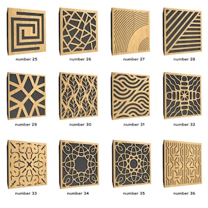 Cotone Diffuser Panel Acoustic Panel for Sound Diffusion Ecosound Absorption-diffus Ecotone ...