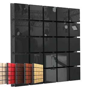 Acrylic wall panels sound absorption soundproofing tiles 3d panel sound absorbing wall decor soundproof wall hangings panel