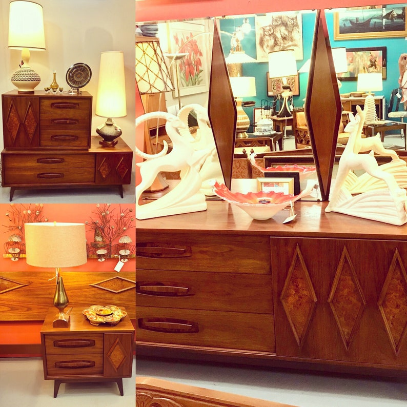 Unique Complete Mid Century Bedroom Set