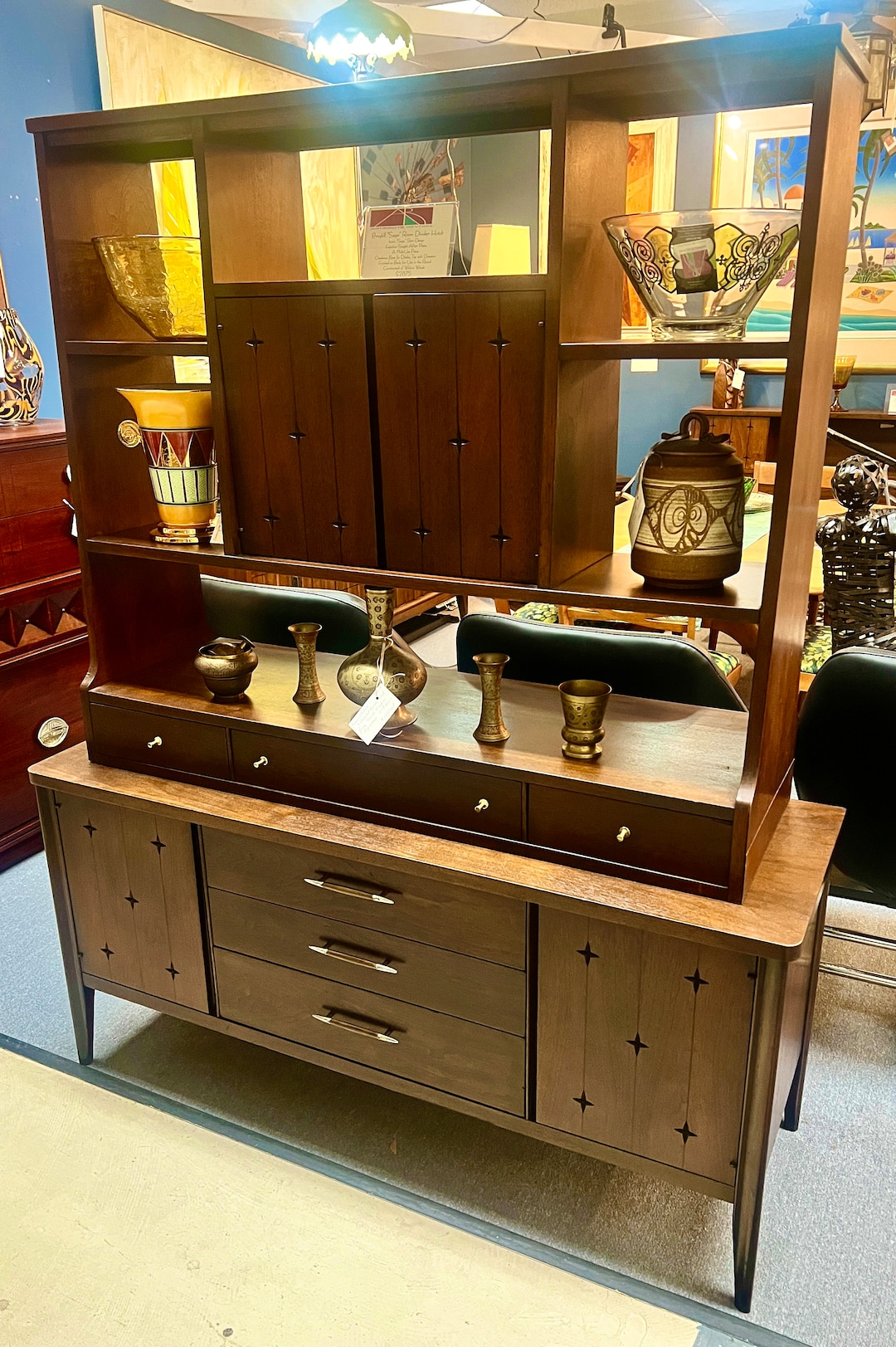 MCM Broyhill Saga Room Divider Etsy