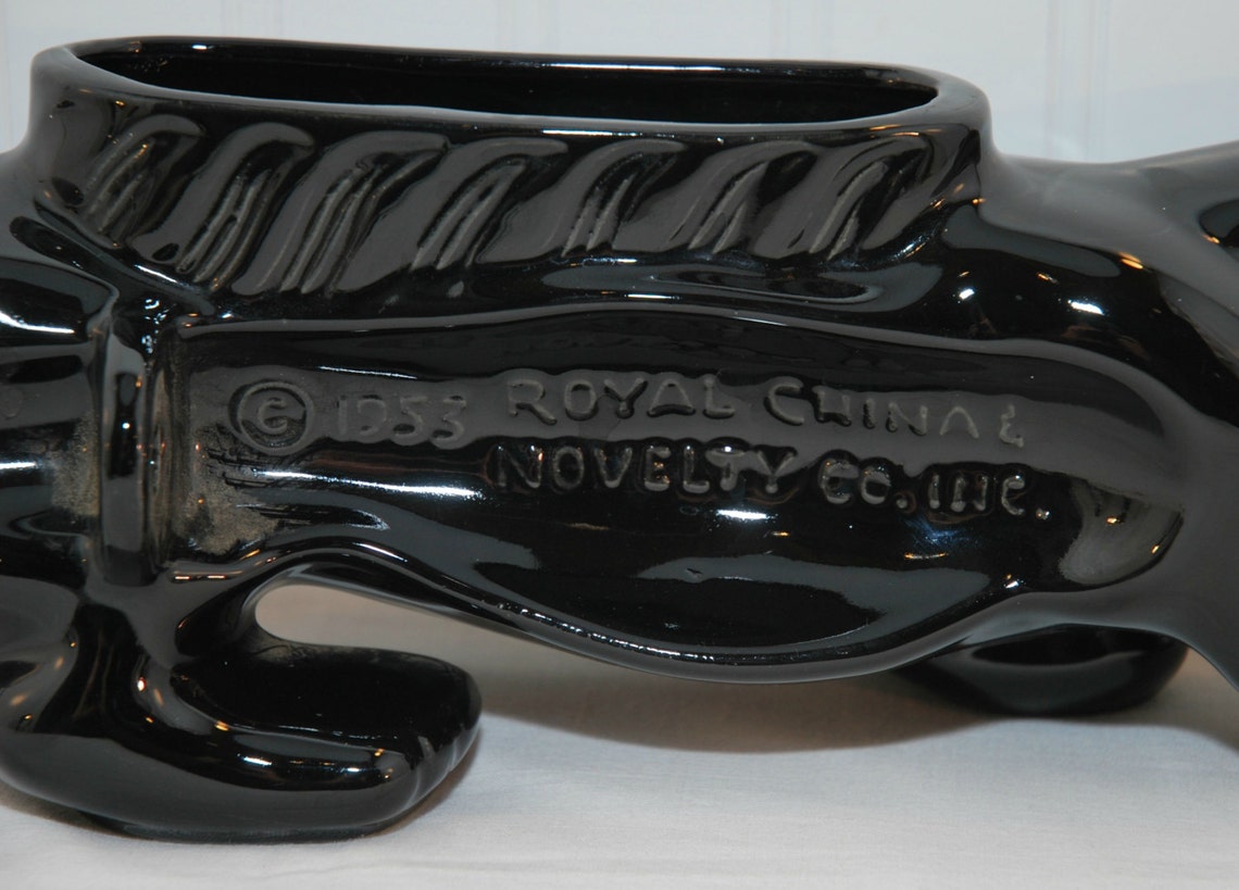 Royal China Novelty Co. Inc c. 1953 Black Panther Jaguar Etsy
