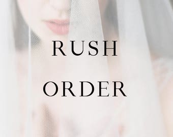 RUSH ORDER || Veils + Capes only ||