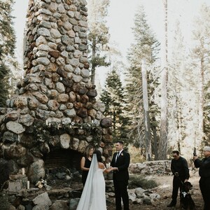 Cathedral wedding veil.