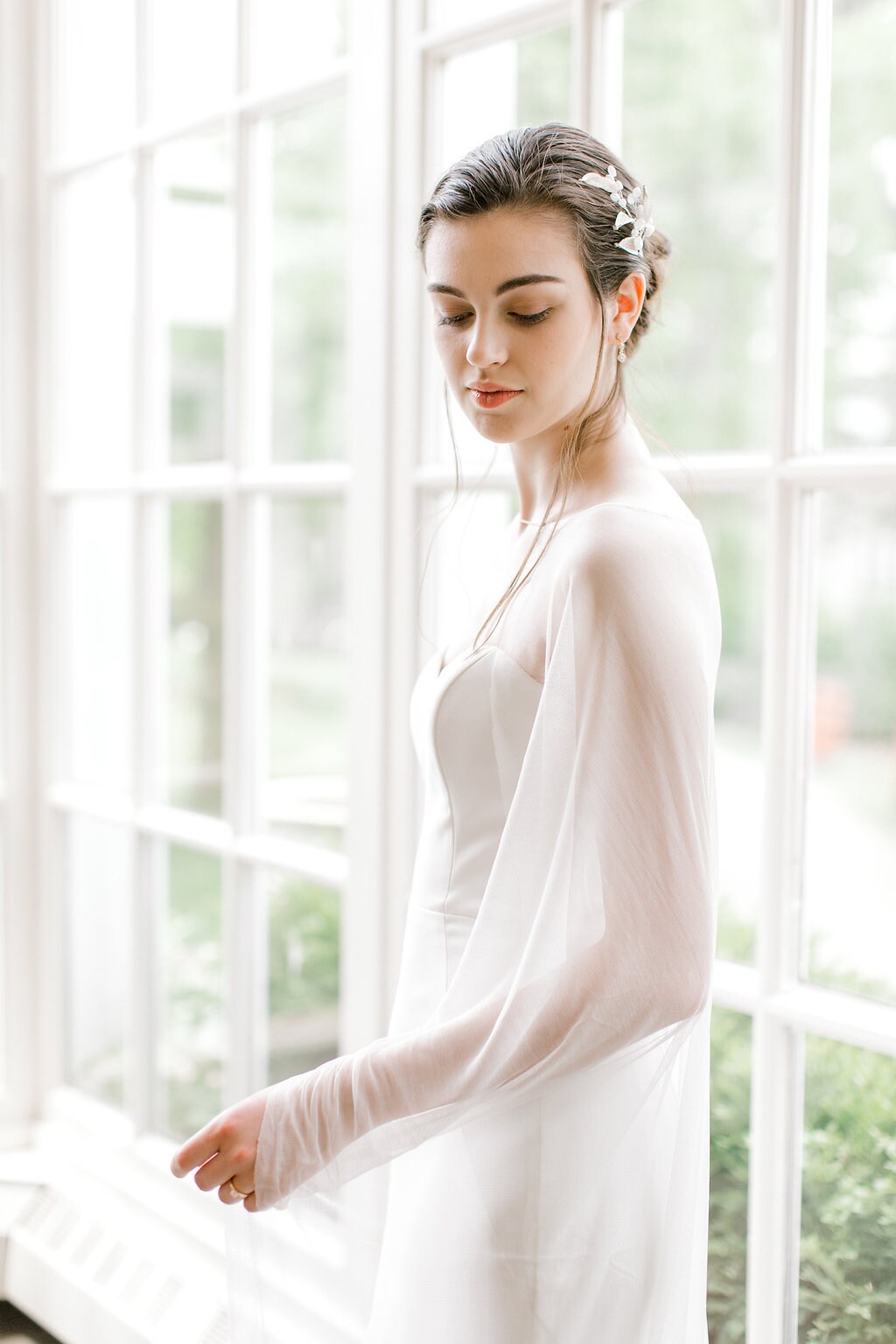 Silk Bridal Cape Silk Wedding Cape Silk Cape Bridal Etsy