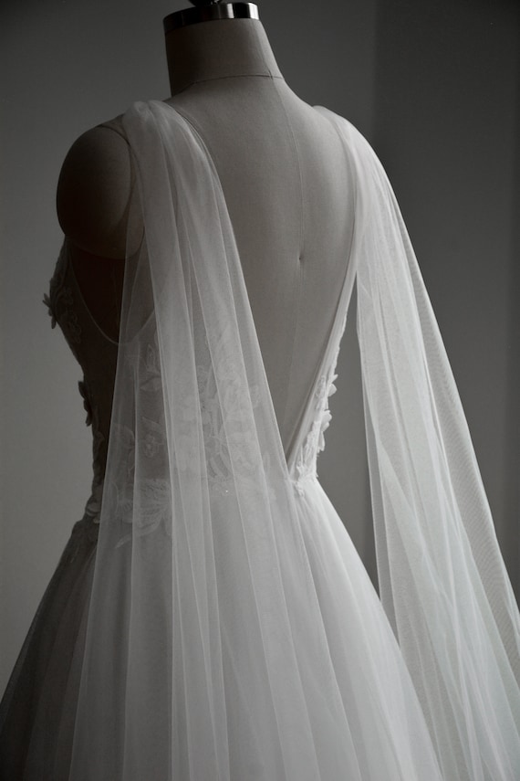 tulle wings wedding