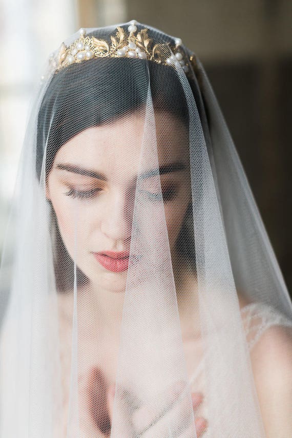 Wedding Veil, Drop Veil, Circle Veil, Bridal Veil, Long Veil  display picture 2