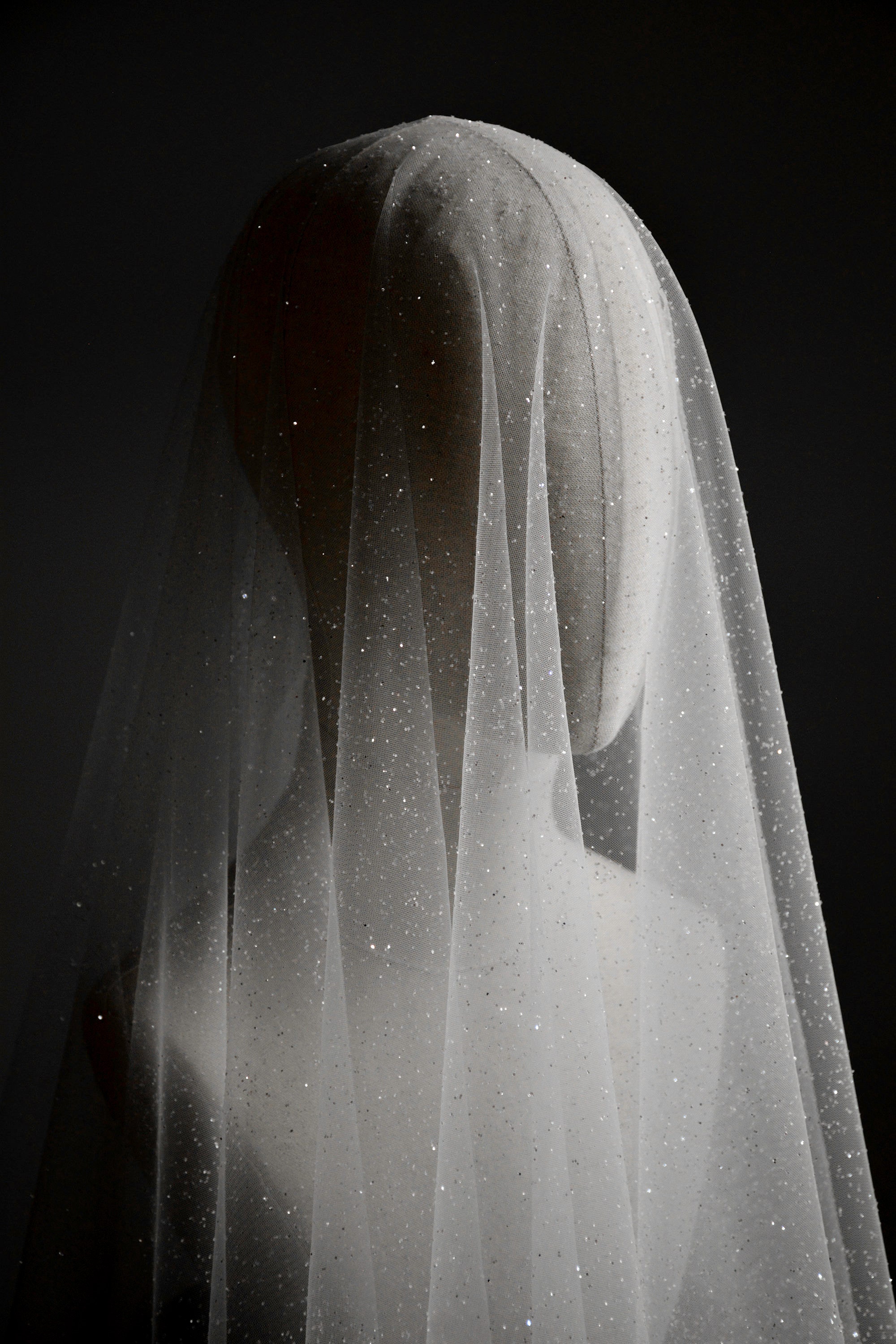 NOONONTHEMOON - Italian Tulle Wedding Veil - Cathedral length NoonOnTheMoon - Etsy main image 2