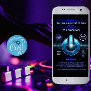 DJ Gig Electronic Flyer