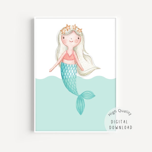 Mermaid Bedroom Decor - Etsy