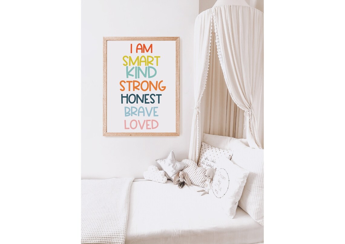 Kids Quote Prints Nursery Wall Posters Kids Room Decor | Etsy