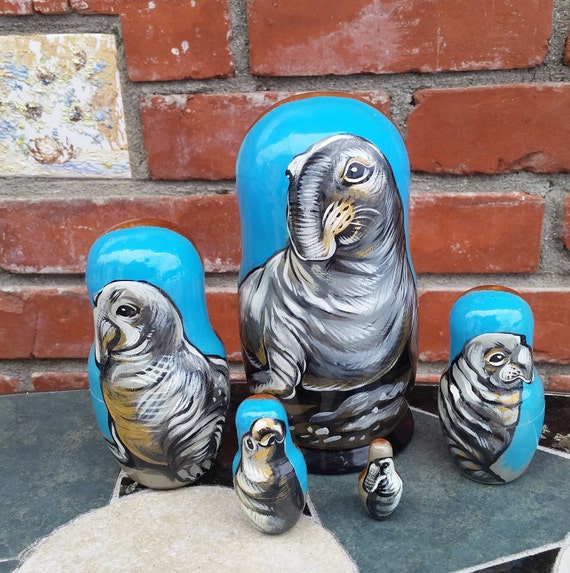 elephant russian dolls