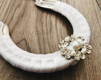 Personalised Wedding Horseshoe: Good Luck Charm Keepsake, Vintage Style