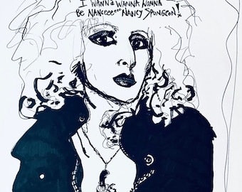 Nancy Spungen Print Poster