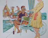 Vintage print ad from 1940 39 s for Pepsi-Cola