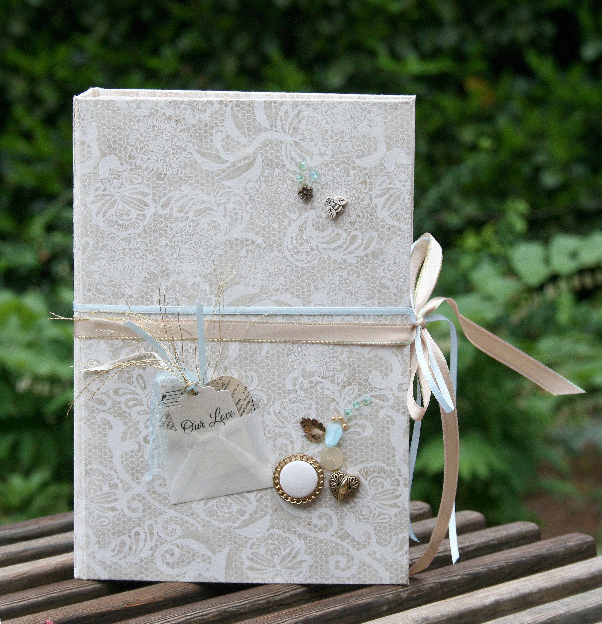 Greeting Card Keepsake Book, Your Special Occassion Cards Handbound