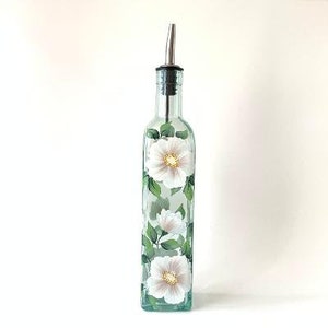 Oil Bottle- White Beach Roses