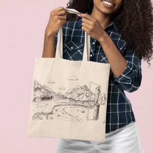 Freedom - Natural Tote Bag