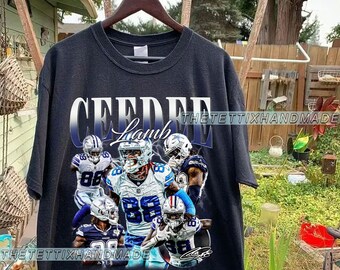 Vintage 90s Graphic Style CeeDee Lamb T-Shirt, CeeDee Lamb Shirt, Dallas Football Shirt, Vintage Oversized Sport Shirt Sweatshirt