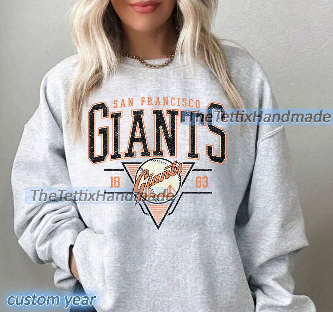 Vintage San Francisco Giants Sweatshirt San Francisco Baseball Shirt