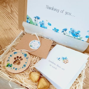 Pet Bereavement Box / Pet Comfort Box / Pet Loss / Hug in a box / Letter Box Gift / Thinking of you