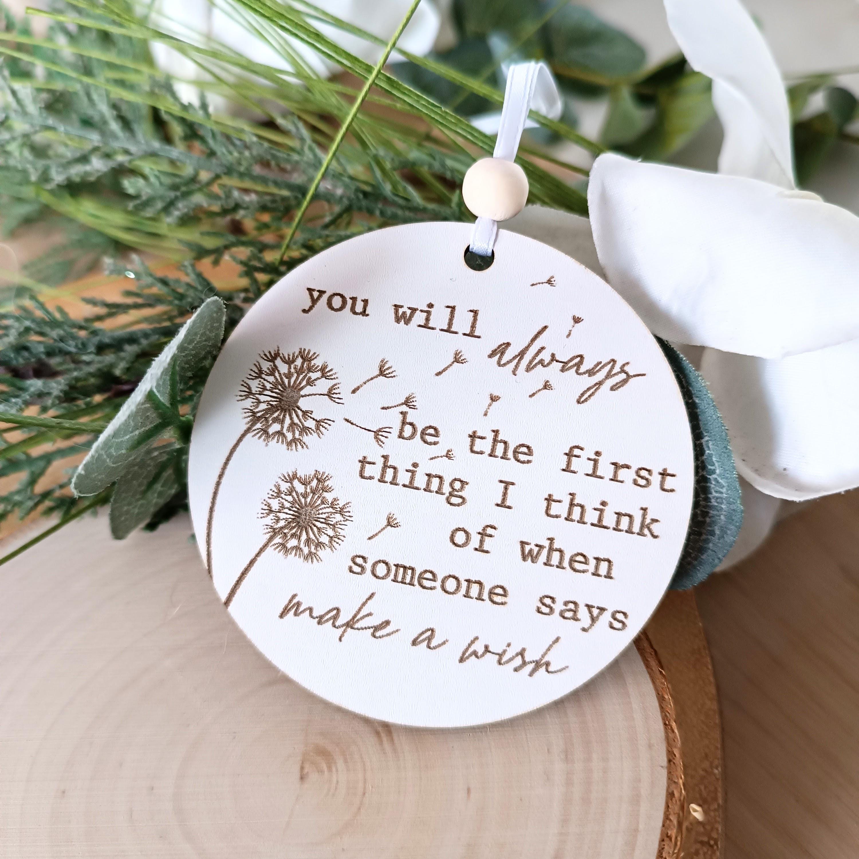 A For Memorial / 【D1様用】NERGARD Wish Etsy - Ornament Memorial Wish a Make 洋楽
